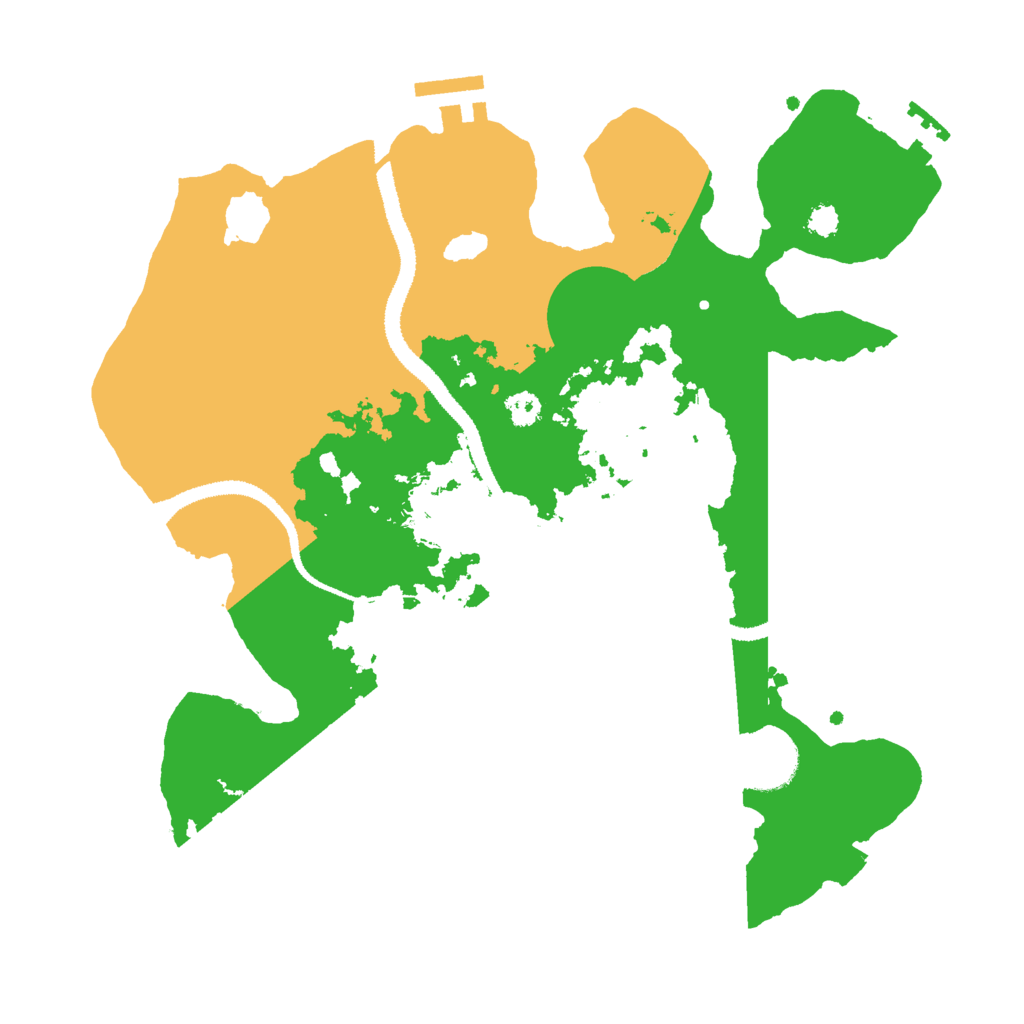 Biome Rust Map: Procedural Map, Size: 3000, Seed: 1974851066