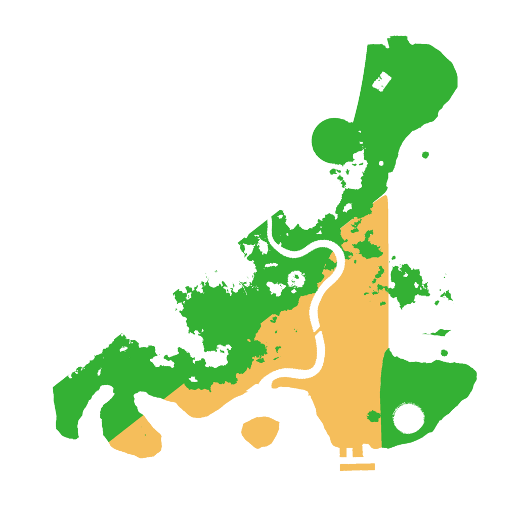 Biome Rust Map: Procedural Map, Size: 3000, Seed: 959799