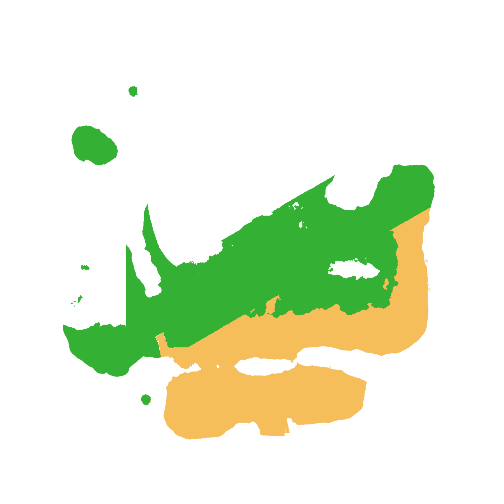 Biome Rust Map: Procedural Map, Size: 2000, Seed: 13604900