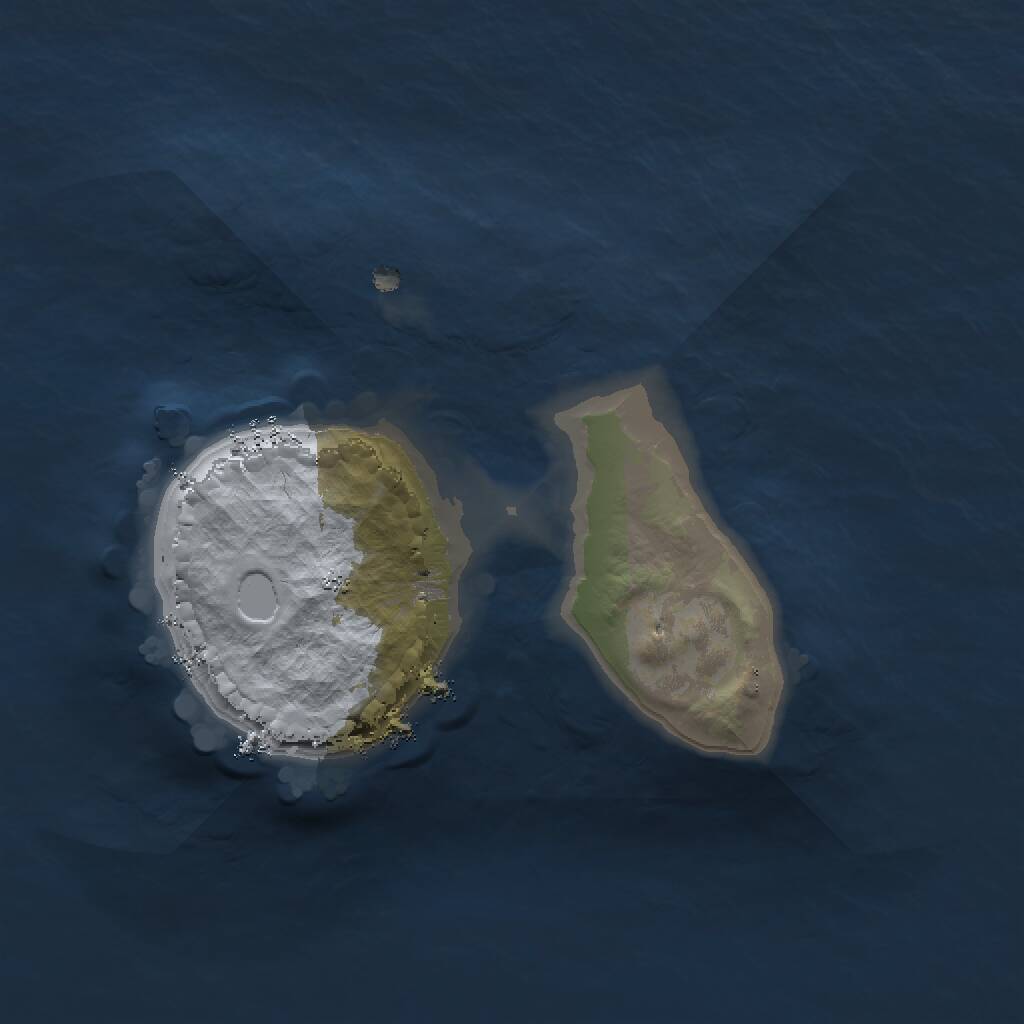 Rust Map: Procedural Map, Size: 1500, Seed: 1254614902, 1 Monuments