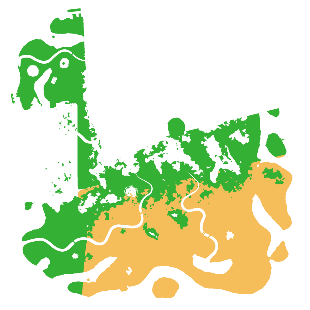 Biome Rust Map: Procedural Map, Size: 4750, Seed: 963306235