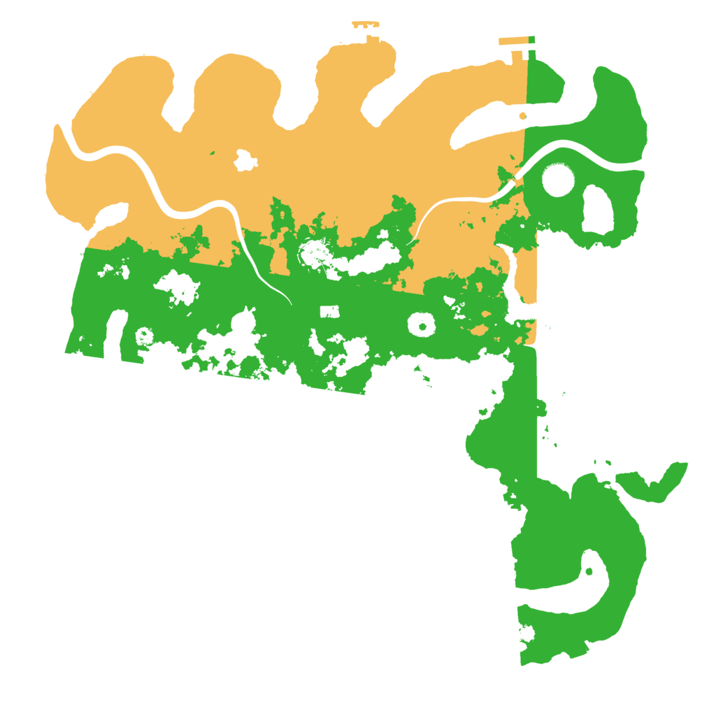 Biome Rust Map: Procedural Map, Size: 4000, Seed: 2119557385