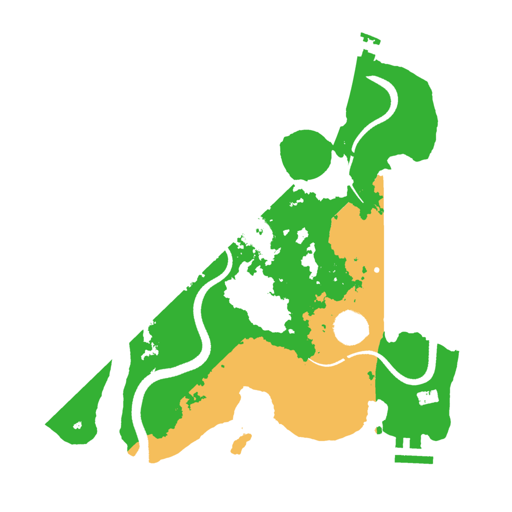 Biome Rust Map: Procedural Map, Size: 2700, Seed: 503581