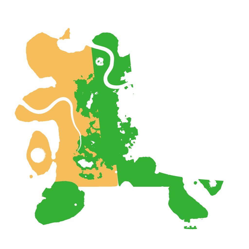 Biome Rust Map: Procedural Map, Size: 3000, Seed: 1050854270