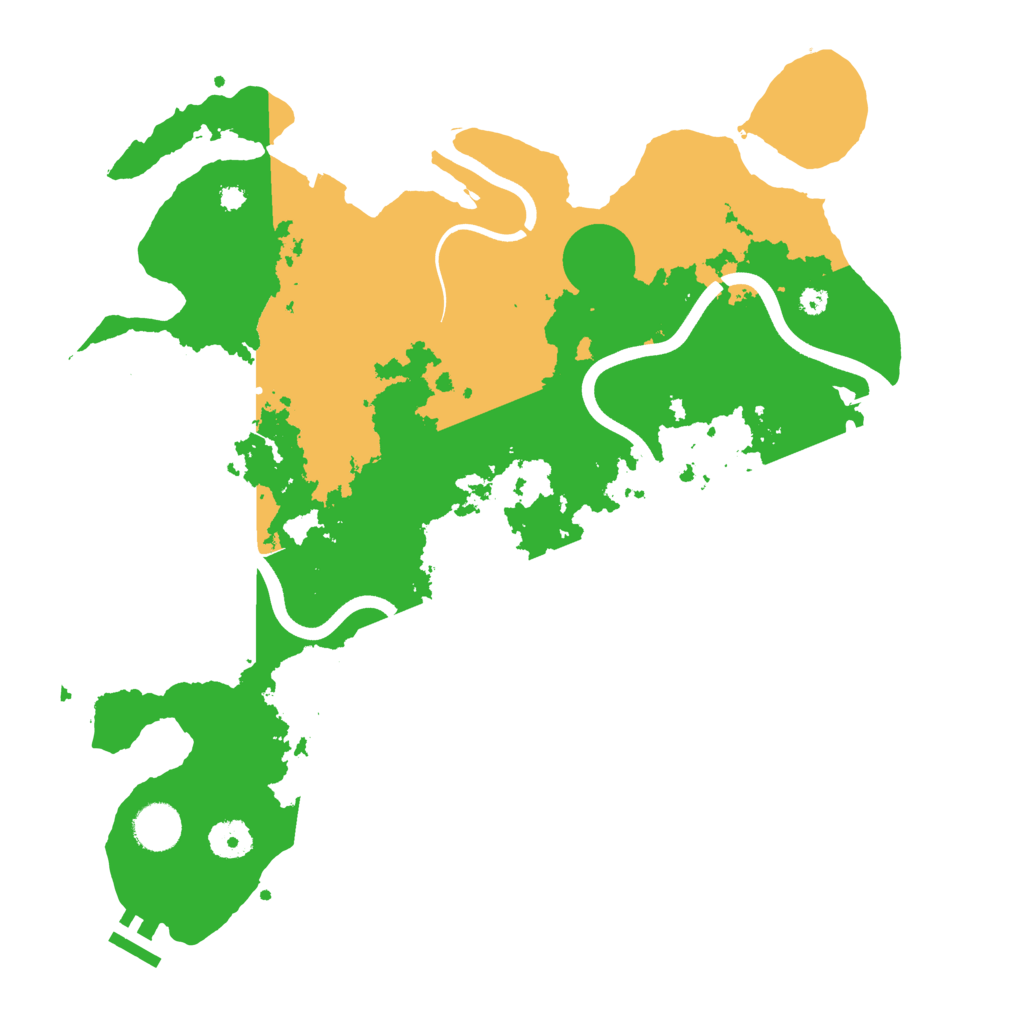 Biome Rust Map: Procedural Map, Size: 3750, Seed: 23363783