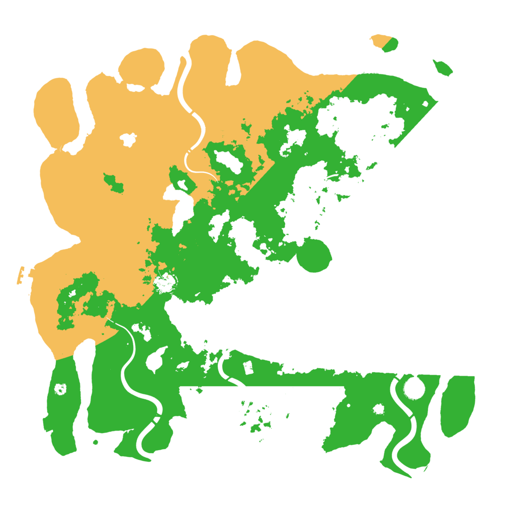 Biome Rust Map: Procedural Map, Size: 4250, Seed: 1271322454