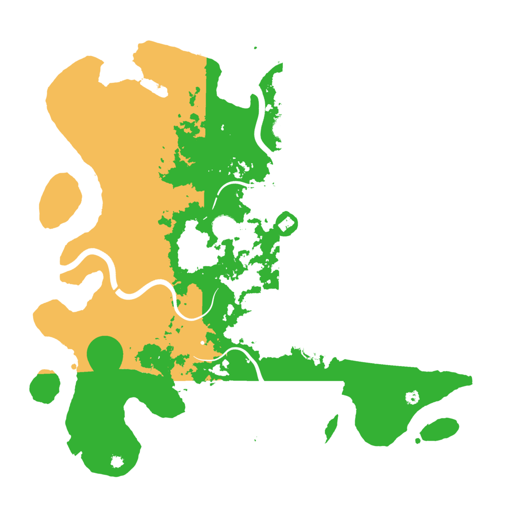 Biome Rust Map: Procedural Map, Size: 3700, Seed: 1598544956