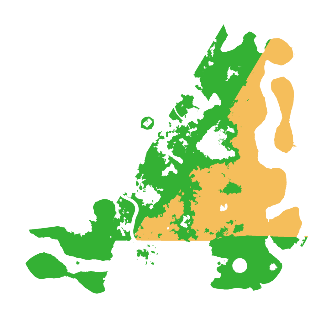 Biome Rust Map: Procedural Map, Size: 4000, Seed: 551064546