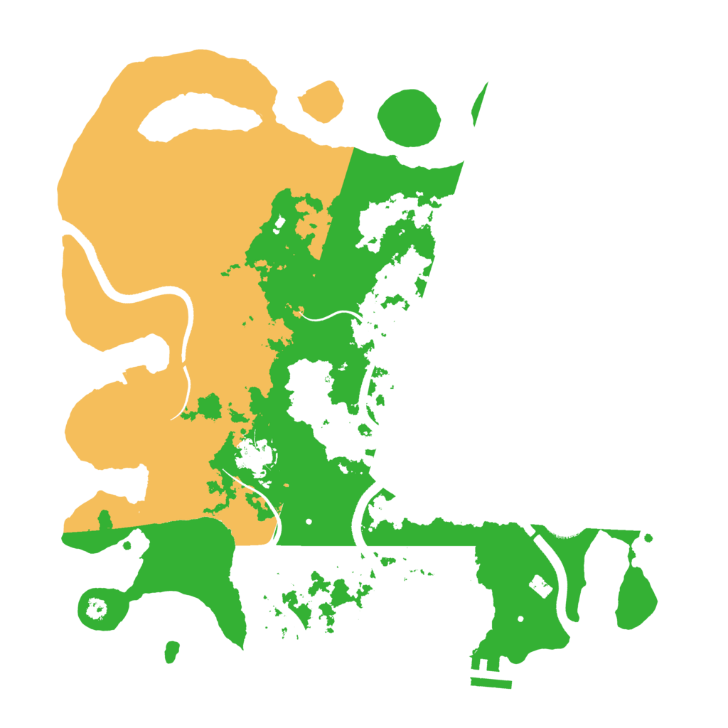 Biome Rust Map: Procedural Map, Size: 3500, Seed: 851688513