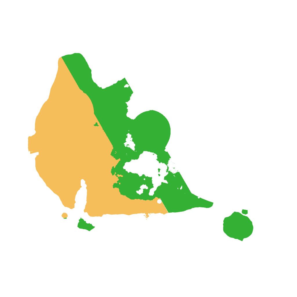 Biome Rust Map: Procedural Map, Size: 2000, Seed: 2104853945