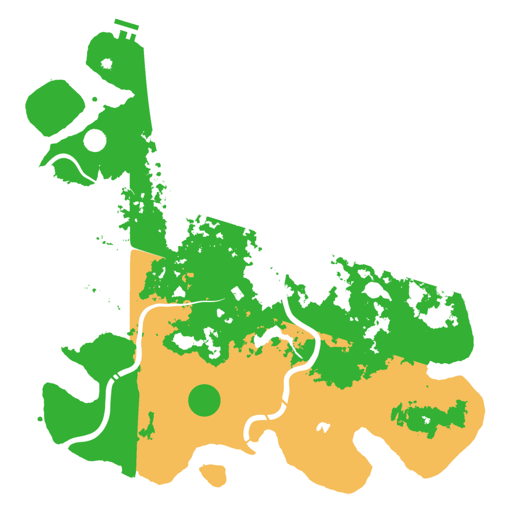 Biome Rust Map: Procedural Map, Size: 4250, Seed: 1888560378