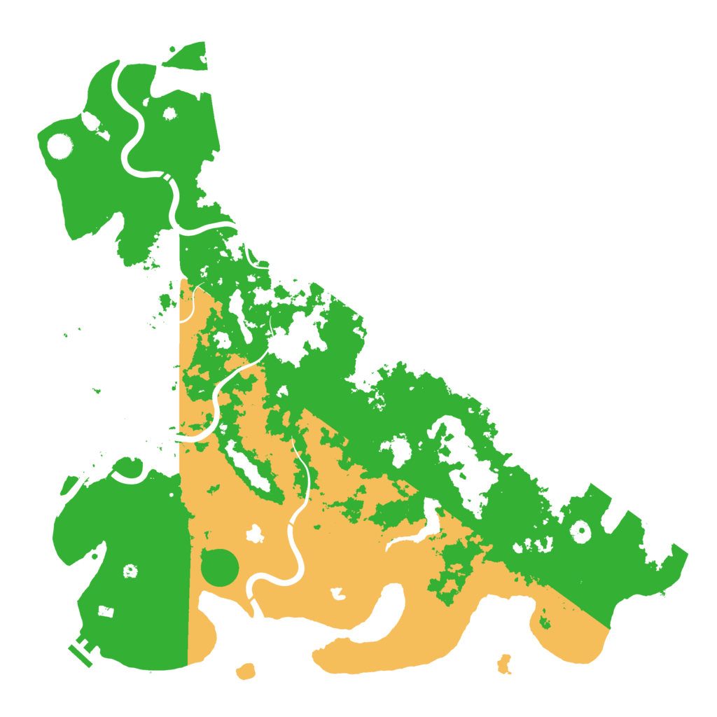 Biome Rust Map: Procedural Map, Size: 5000, Seed: 778083612