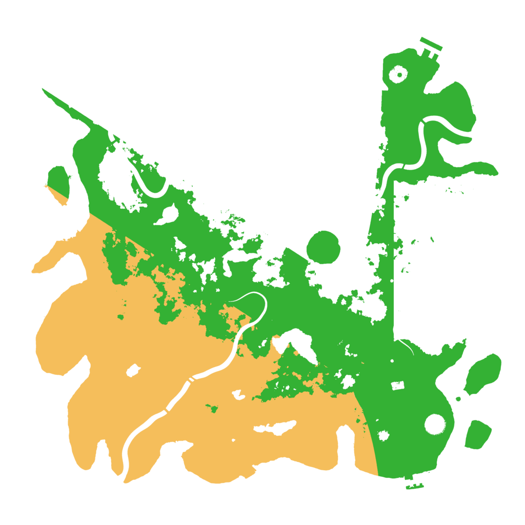 Biome Rust Map: Procedural Map, Size: 4500, Seed: 324018142