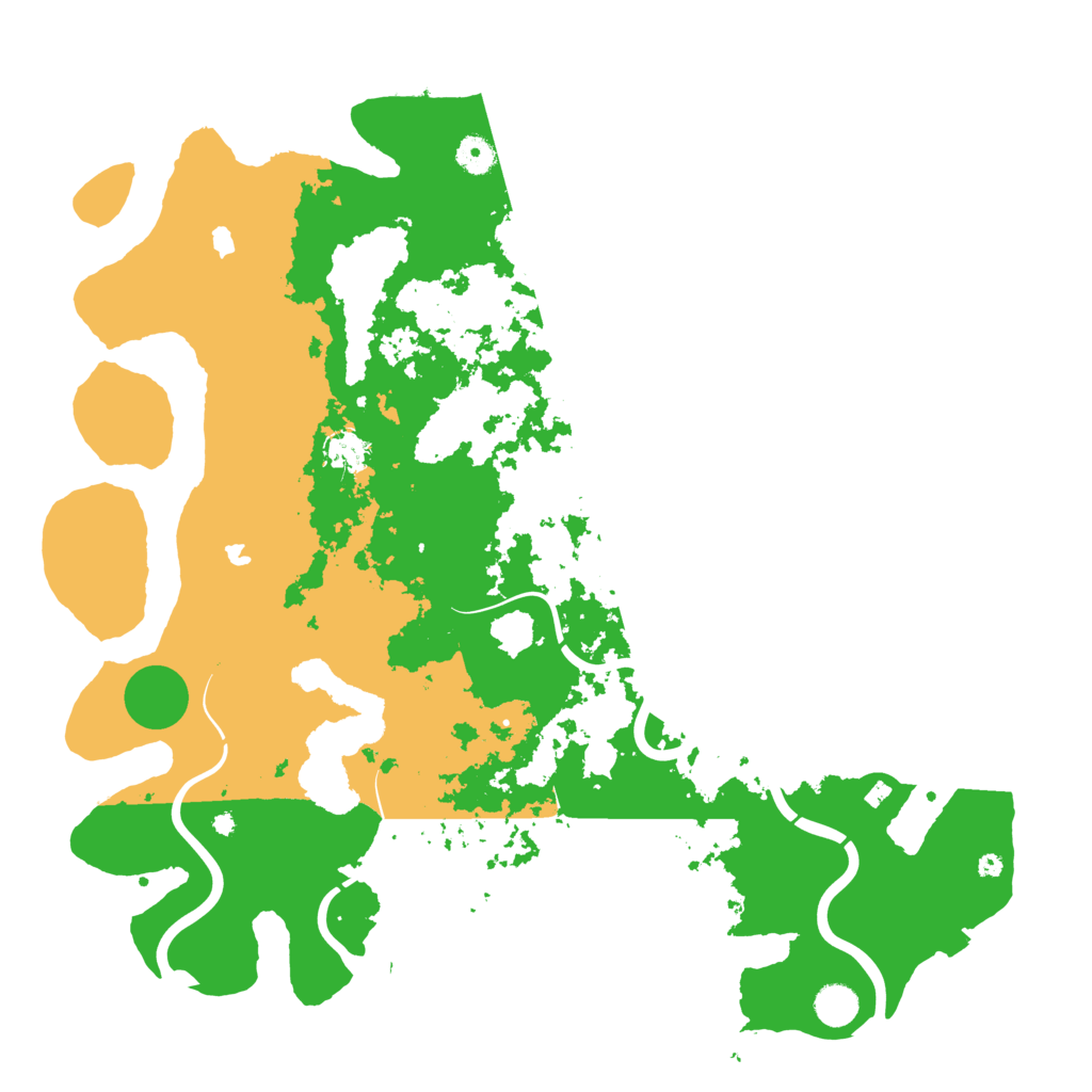 Biome Rust Map: Procedural Map, Size: 4500, Seed: 943682183