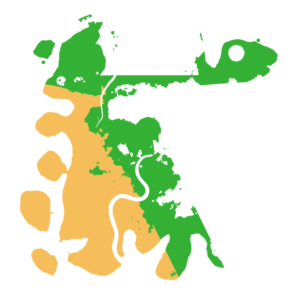 Biome Rust Map: Procedural Map, Size: 3300, Seed: 1690454019