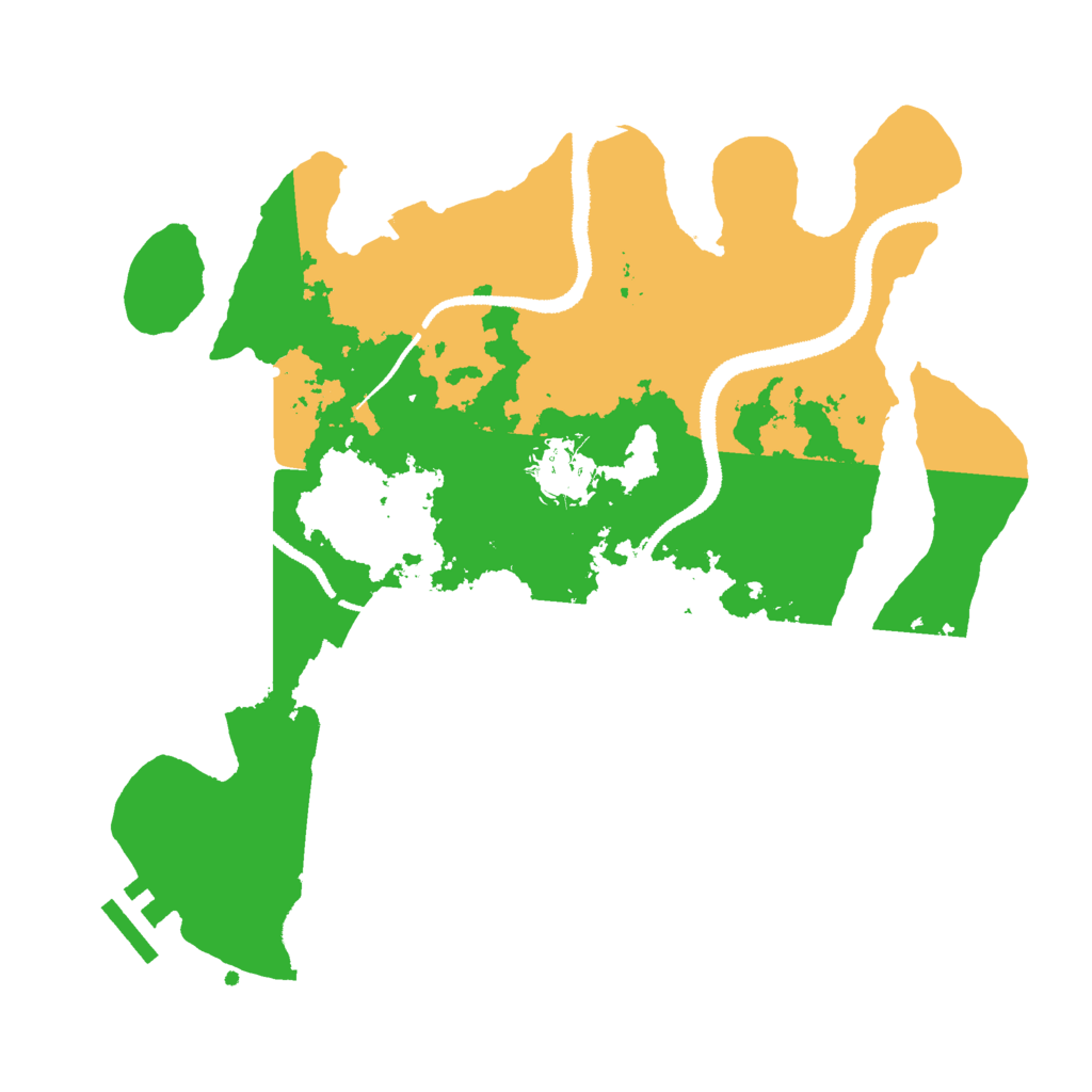 Biome Rust Map: Procedural Map, Size: 3000, Seed: 1082858990