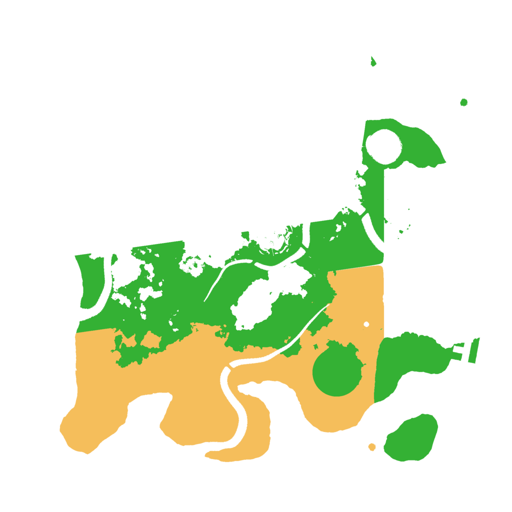 Biome Rust Map: Procedural Map, Size: 2800, Seed: 1102462677