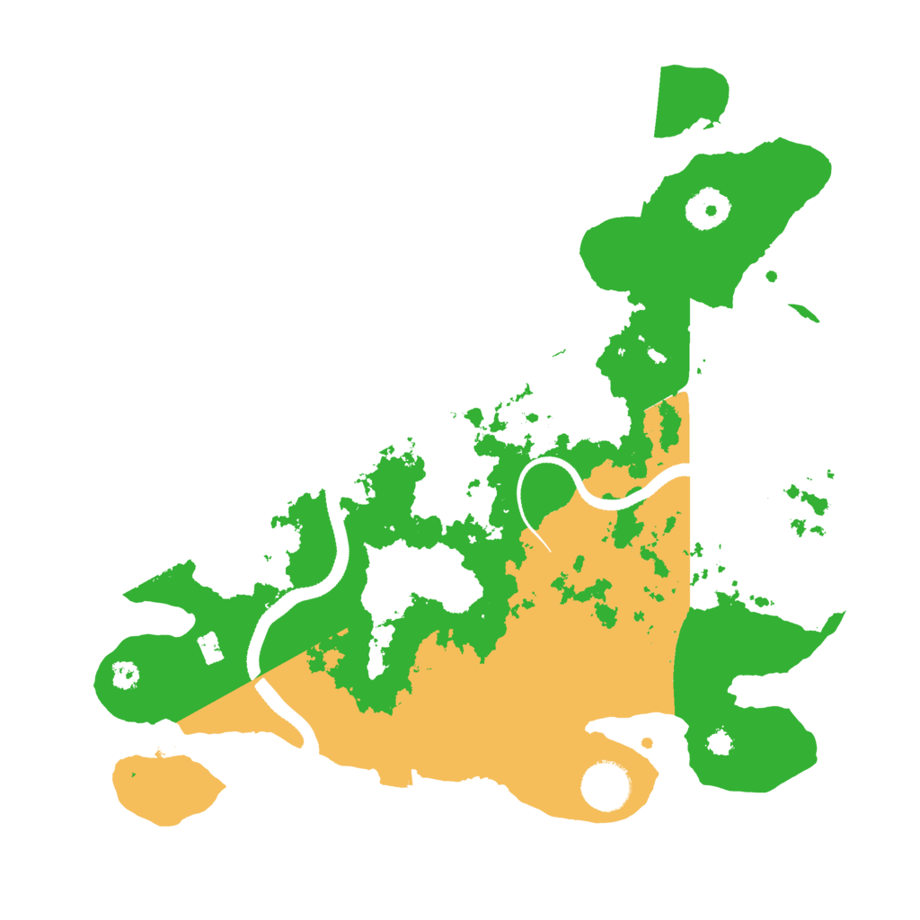 Biome Rust Map: Procedural Map, Size: 3299, Seed: 11000