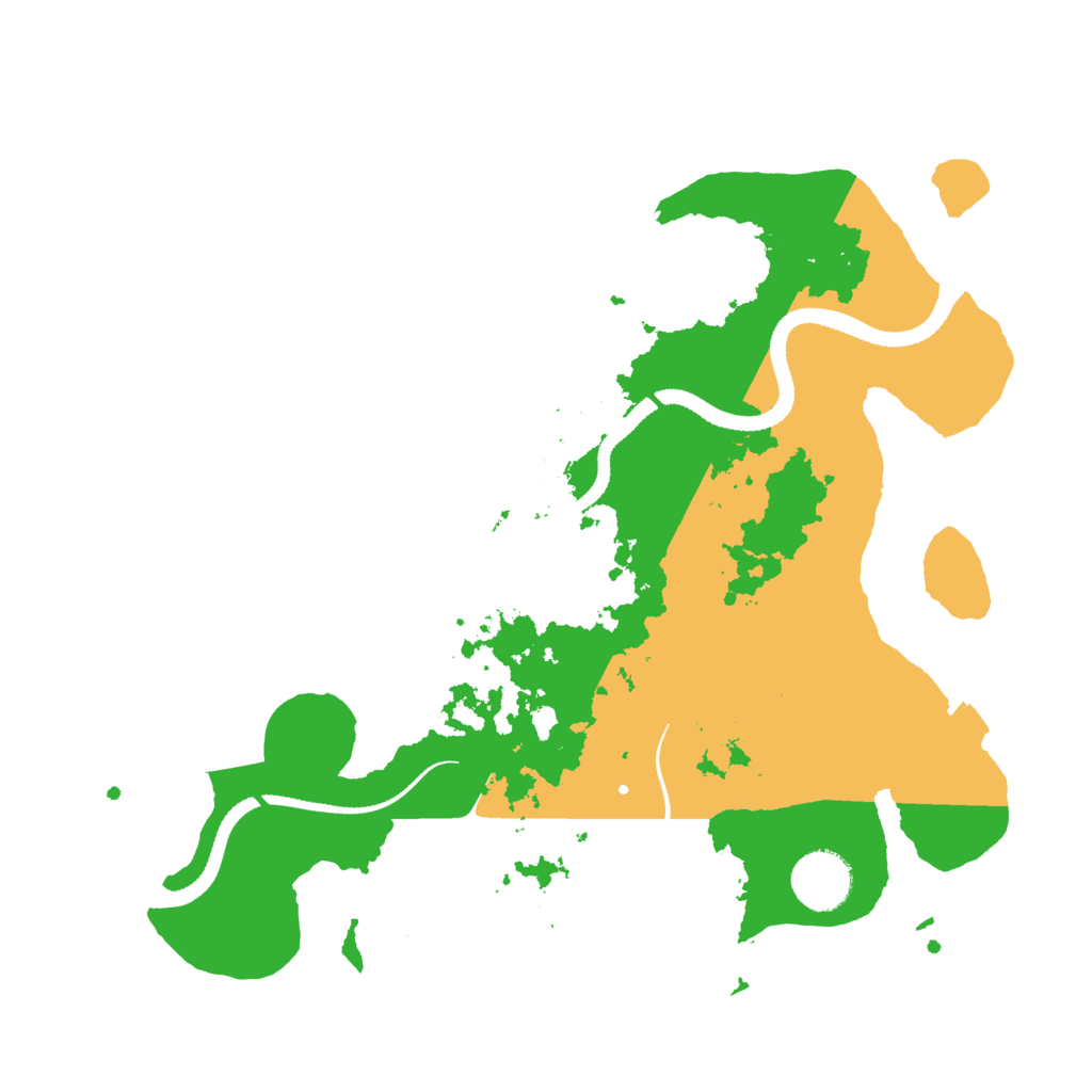 Biome Rust Map: Procedural Map, Size: 3250, Seed: 669090137