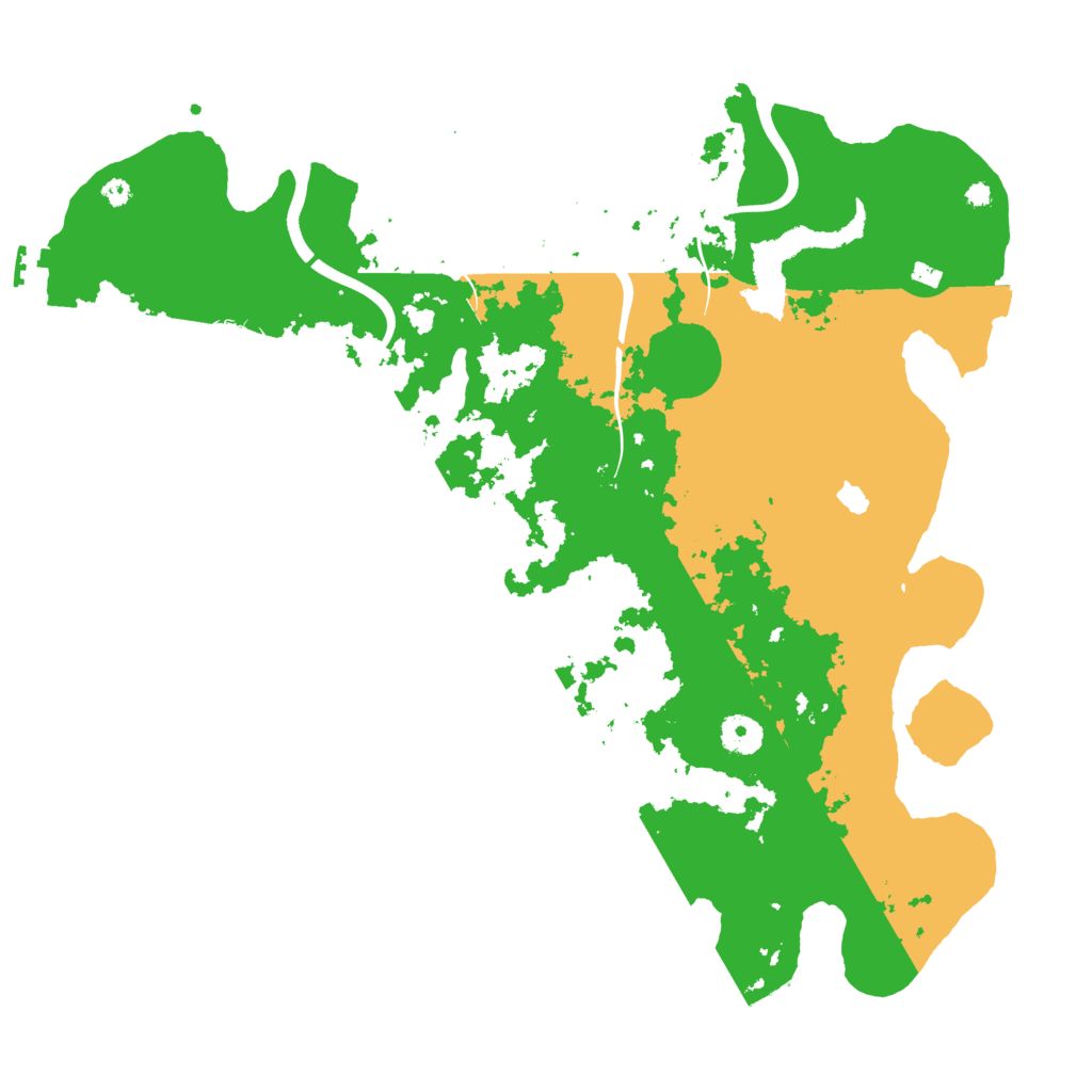 Biome Rust Map: Procedural Map, Size: 4000, Seed: 6543789