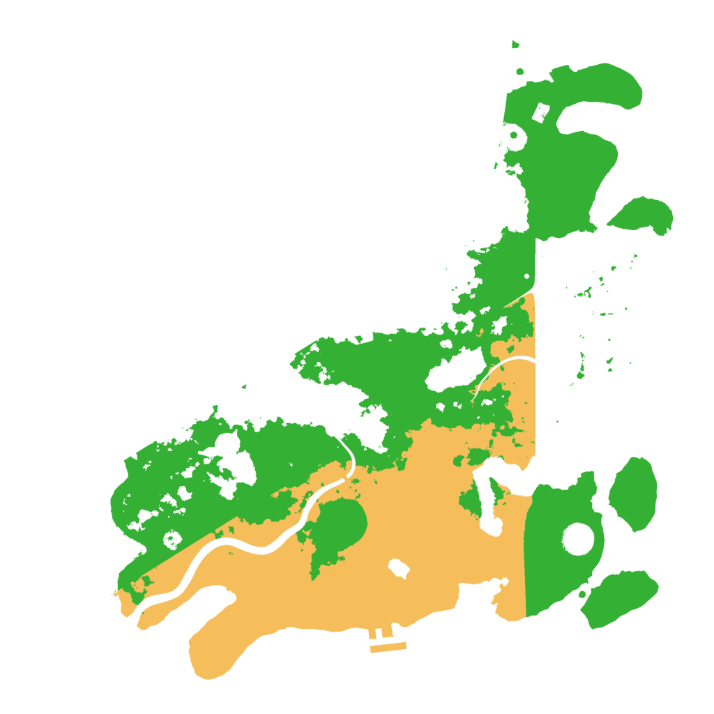 Biome Rust Map: Procedural Map, Size: 4000, Seed: 8324253