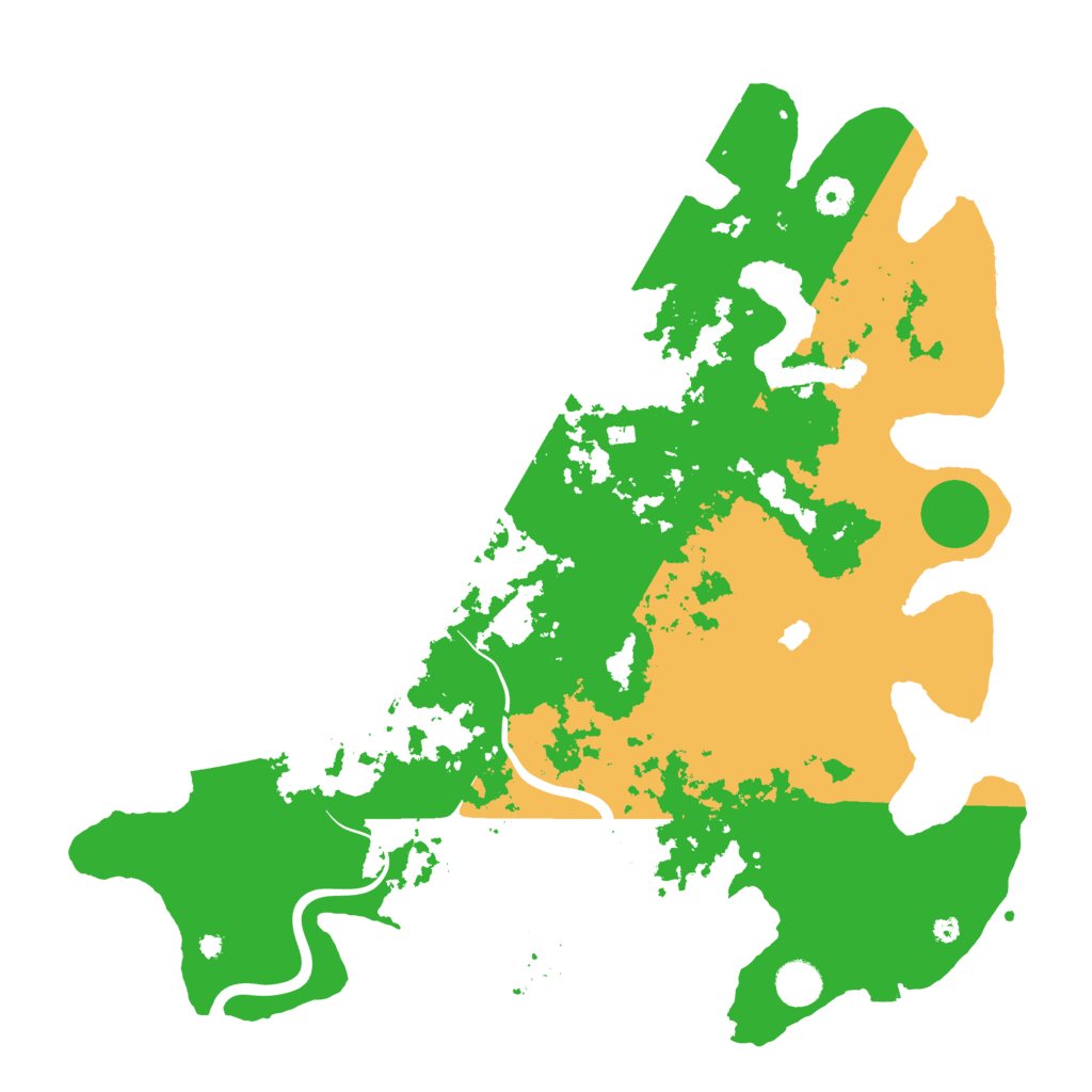 Biome Rust Map: Procedural Map, Size: 4250, Seed: 389872104