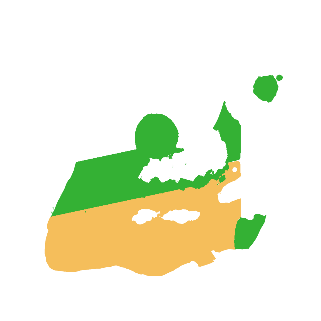 Biome Rust Map: Procedural Map, Size: 2000, Seed: 255255