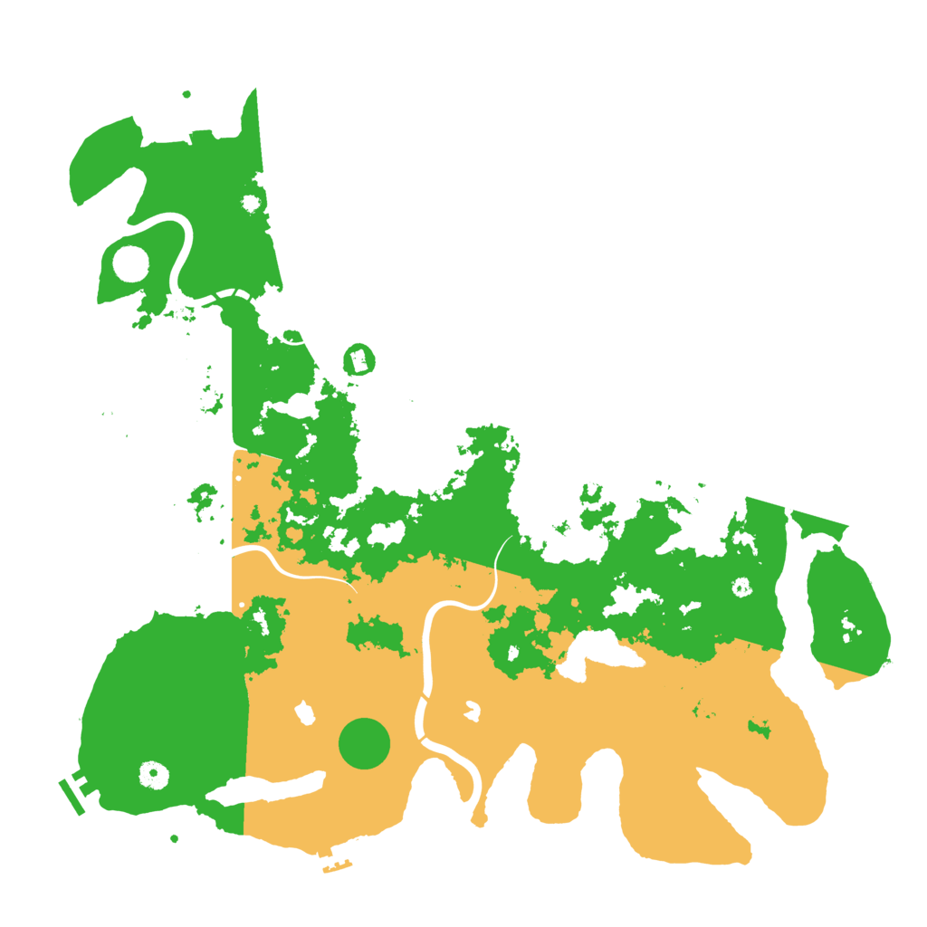 Biome Rust Map: Procedural Map, Size: 4750, Seed: 1999346342