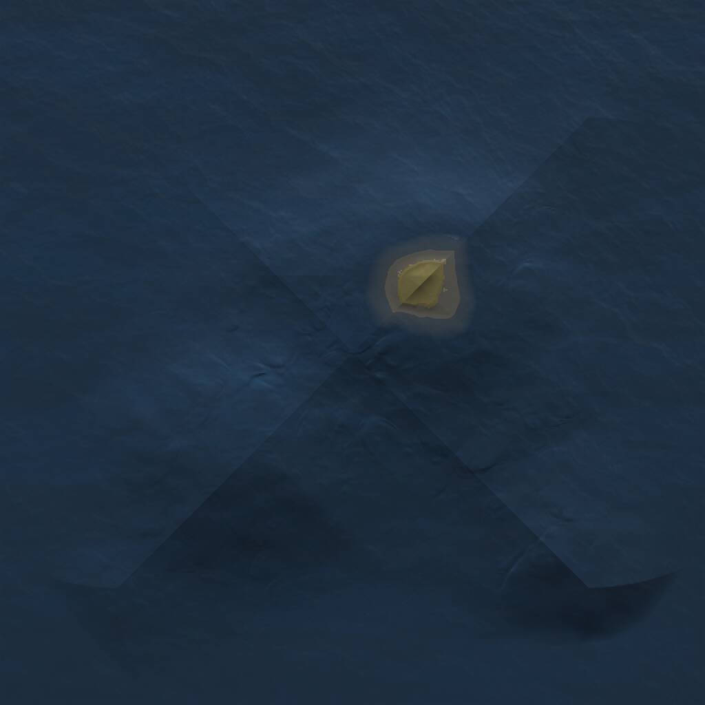 Rust Map: Procedural Map, Size: 1000, Seed: 527086478, 1 Monuments