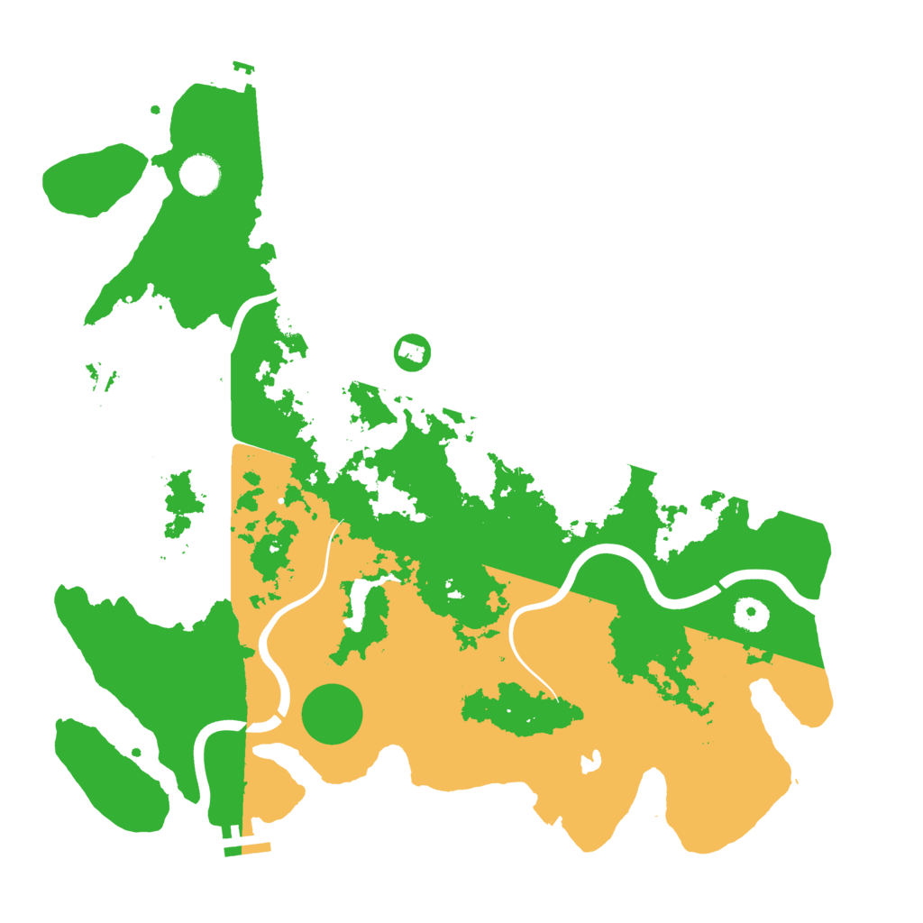 Biome Rust Map: Procedural Map, Size: 4000, Seed: 51816347