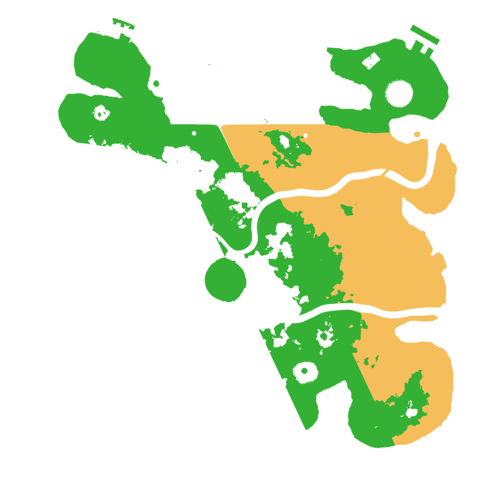 Biome Rust Map: Procedural Map, Size: 3250, Seed: 1557476842