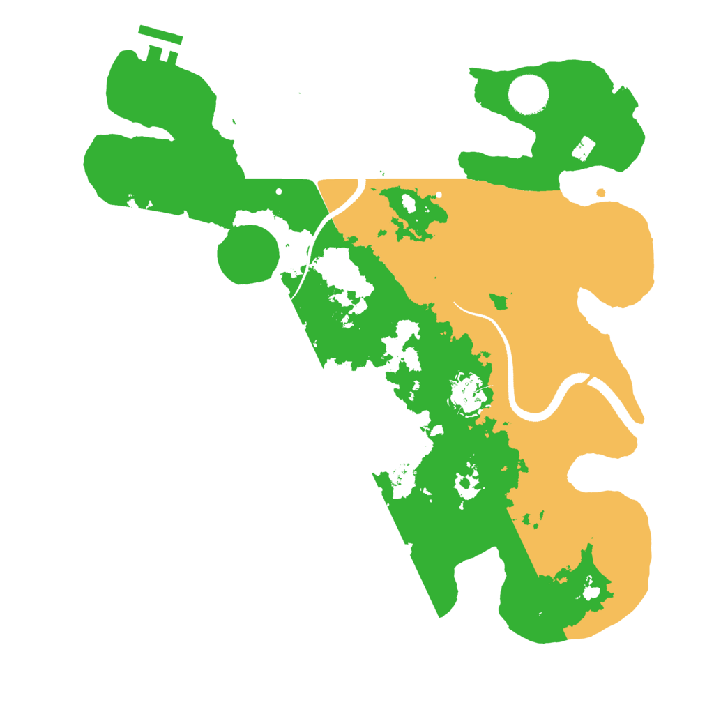 Biome Rust Map: Procedural Map, Size: 3250, Seed: 1557476842