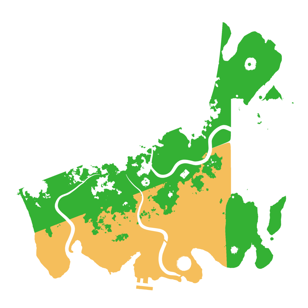 Biome Rust Map: Procedural Map, Size: 3750, Seed: 2016112569
