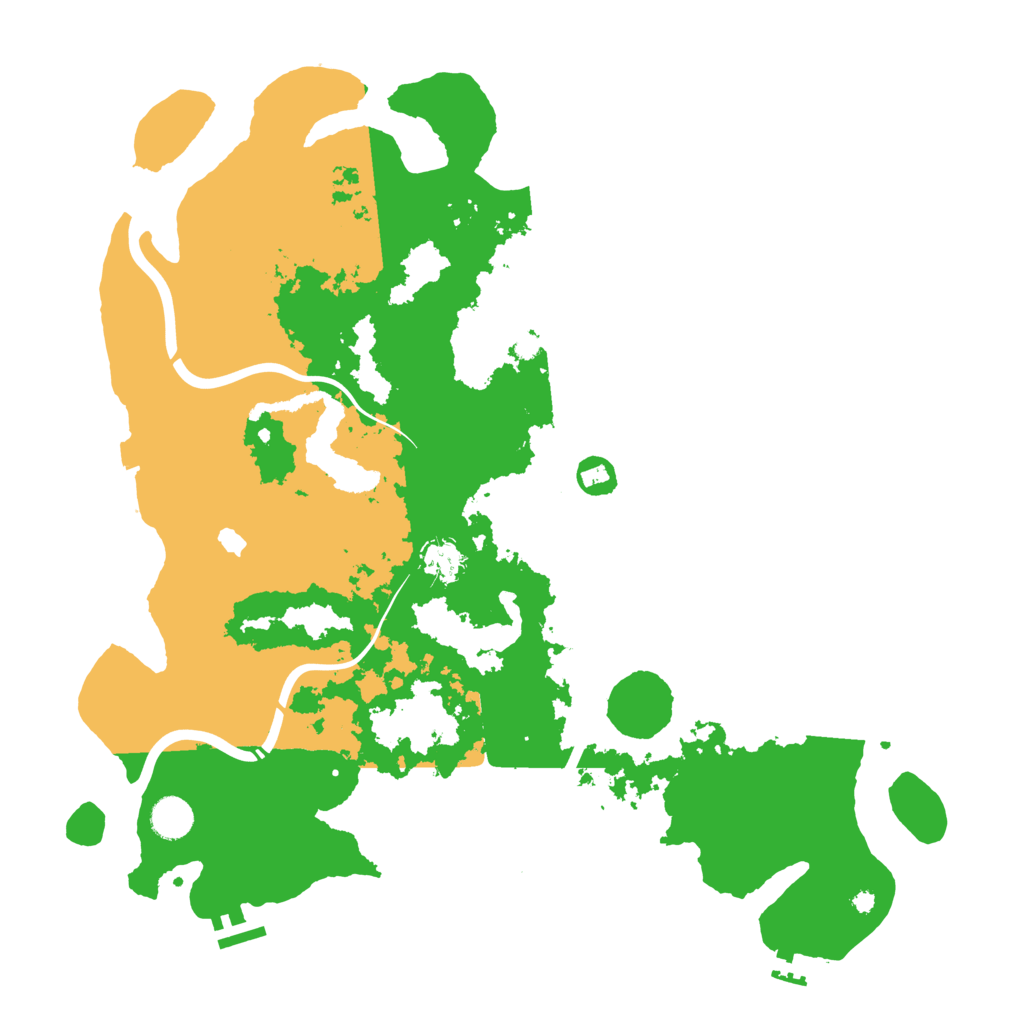 Biome Rust Map: Procedural Map, Size: 4250, Seed: 26303