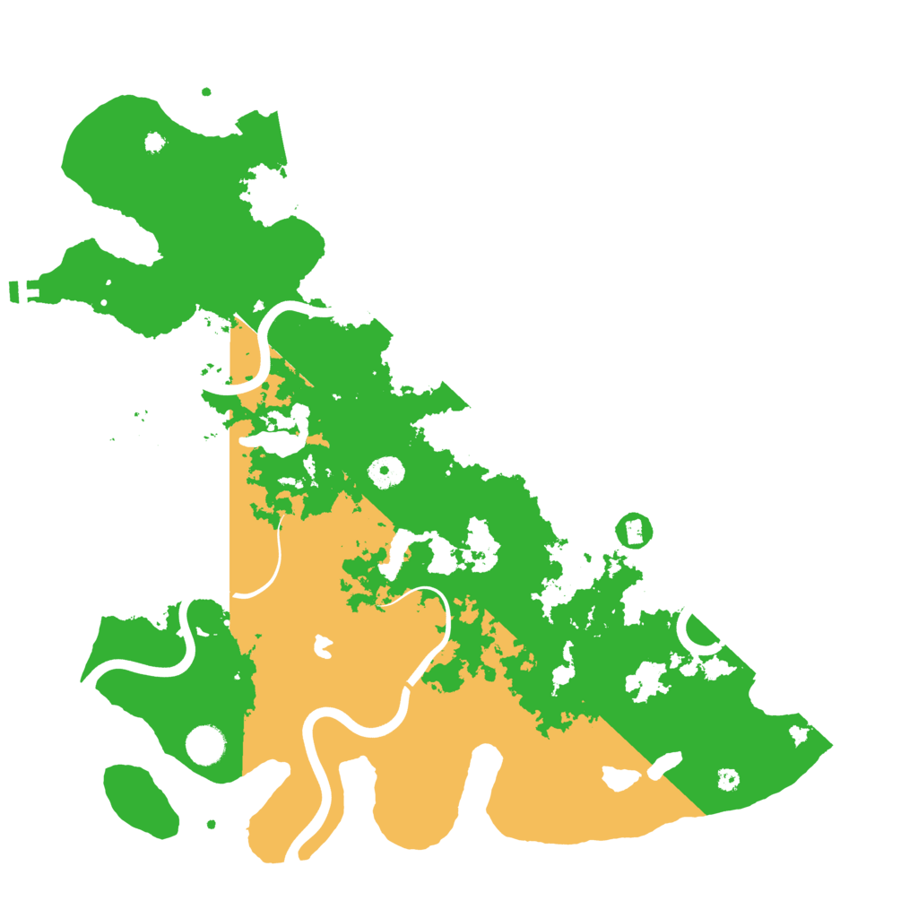 Biome Rust Map: Procedural Map, Size: 4096, Seed: 31626176