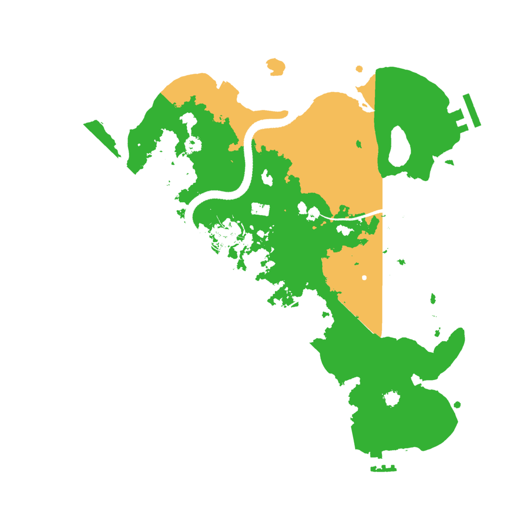 Biome Rust Map: Procedural Map, Size: 3000, Seed: 751313355