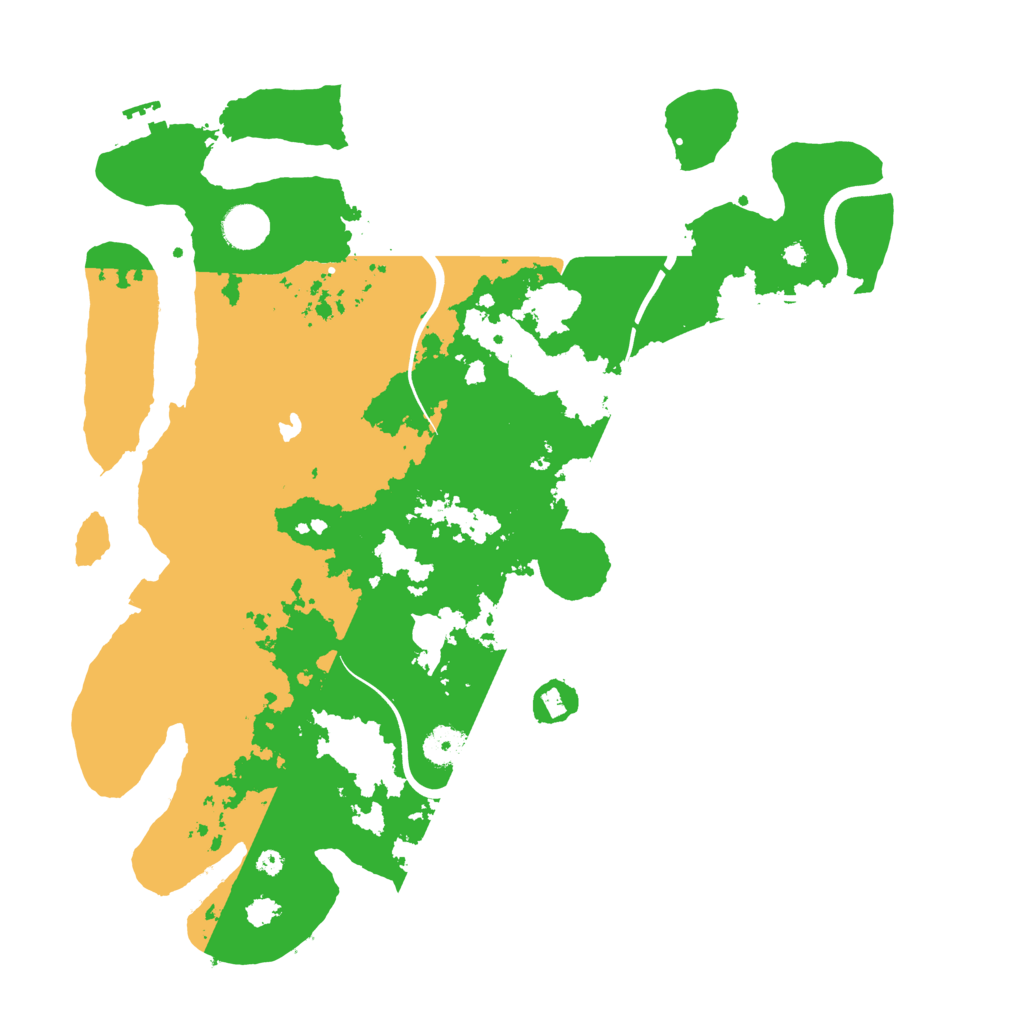 Biome Rust Map: Procedural Map, Size: 4050, Seed: 32589617