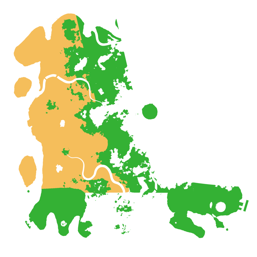 Biome Rust Map: Procedural Map, Size: 4500, Seed: 56285648