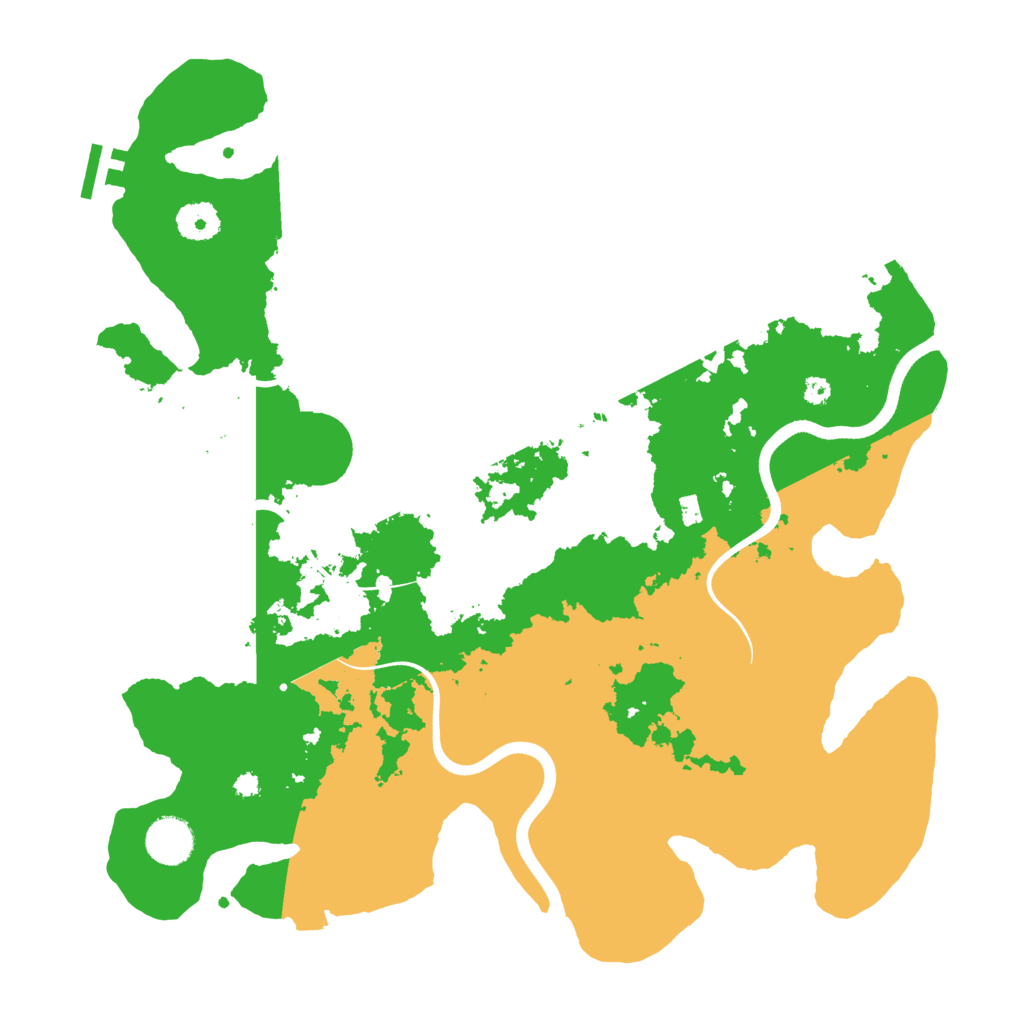 Biome Rust Map: Procedural Map, Size: 3750, Seed: 467574649