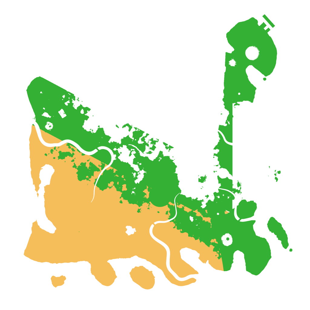 Biome Rust Map: Procedural Map, Size: 4000, Seed: 94520