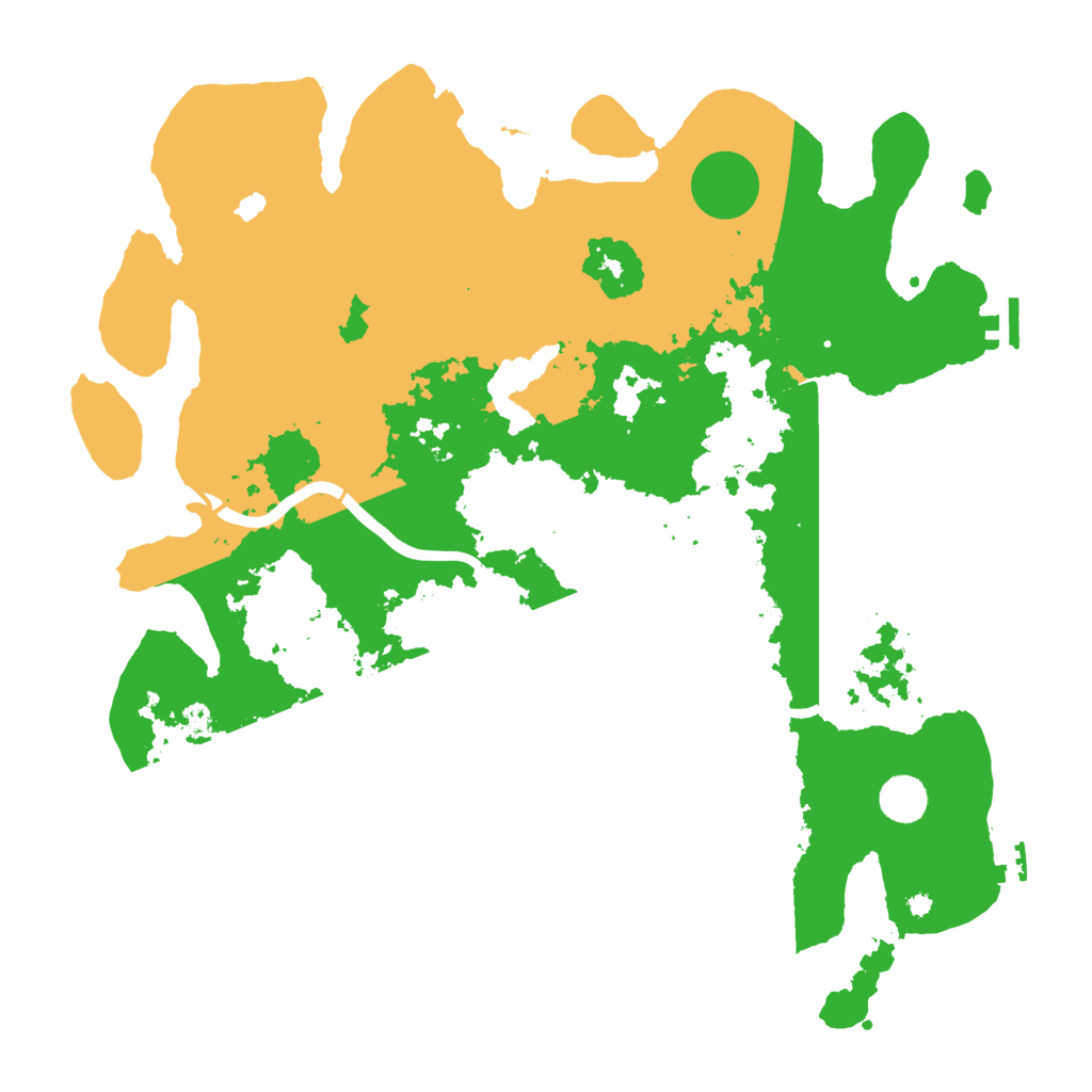Biome Rust Map: Procedural Map, Size: 4250, Seed: 307905555