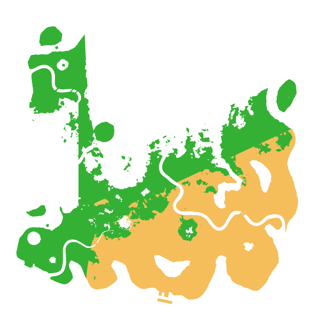 Biome Rust Map: Procedural Map, Size: 4250, Seed: 189662282