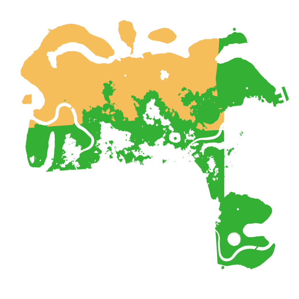 Biome Rust Map: Procedural Map, Size: 4020, Seed: 888835923