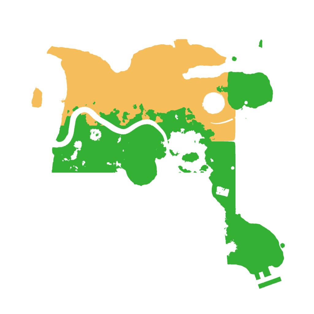 Biome Rust Map: Procedural Map, Size: 2700, Seed: 30000