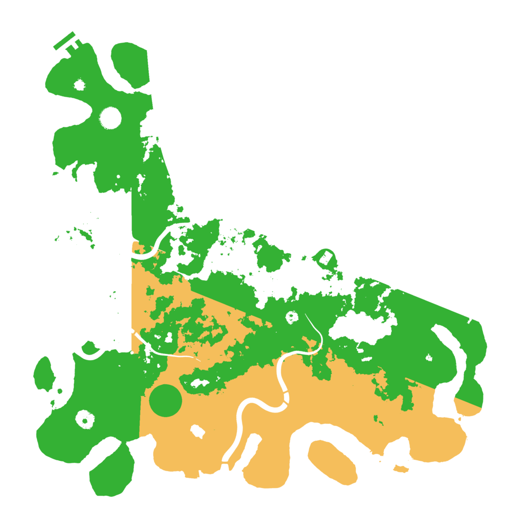 Biome Rust Map: Procedural Map, Size: 4250, Seed: 1255810239