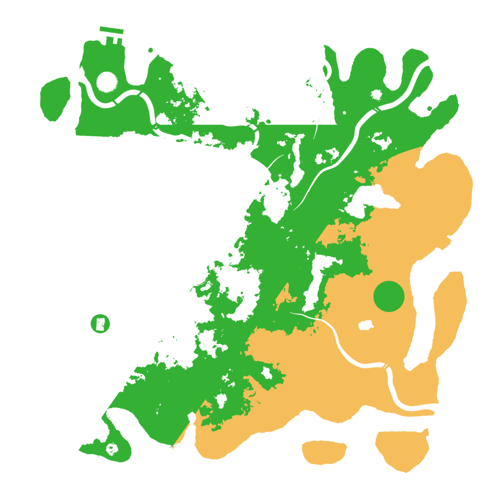 Biome Rust Map: Procedural Map, Size: 4250, Seed: 1484905469