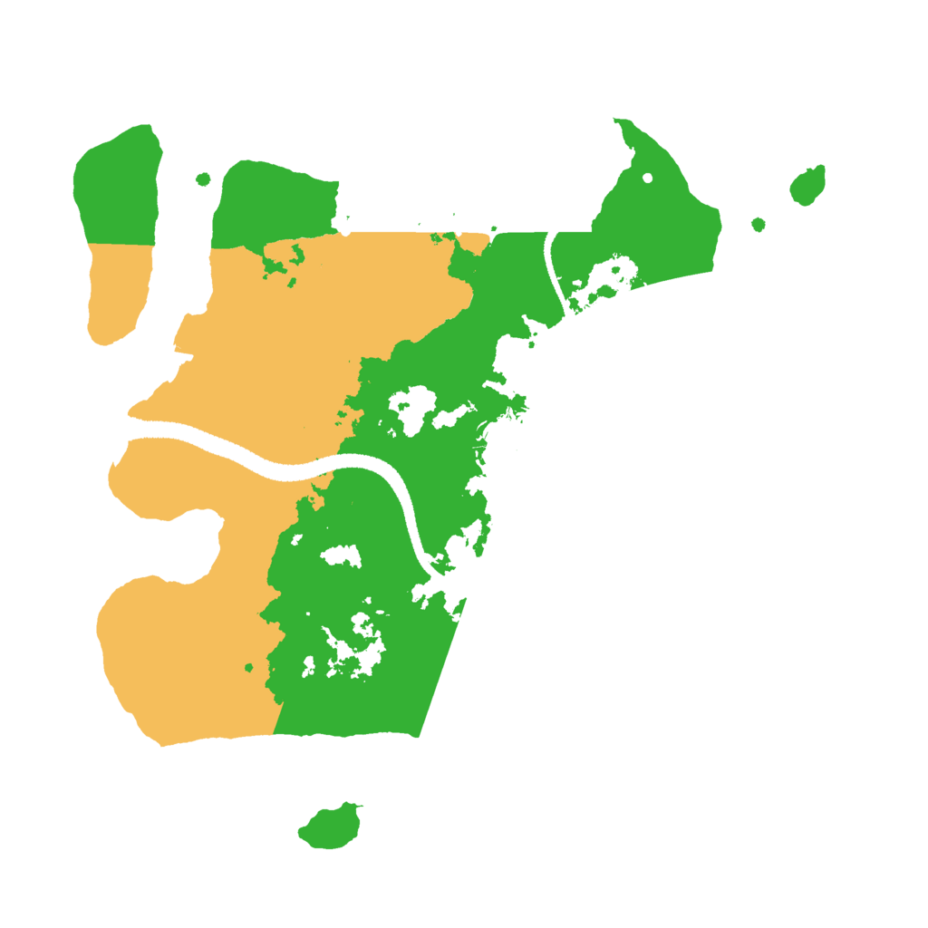Biome Rust Map: Procedural Map, Size: 2700, Seed: 655356677