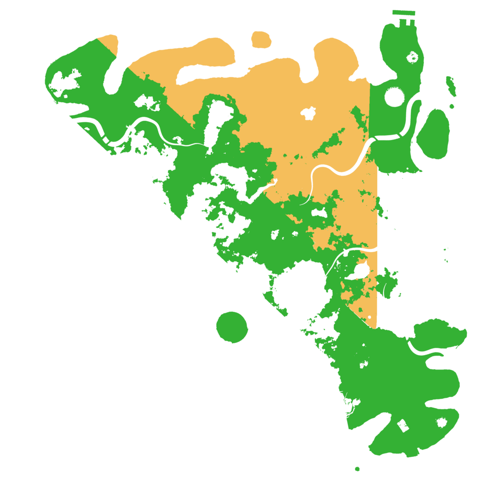 Biome Rust Map: Procedural Map, Size: 4500, Seed: 1403069048