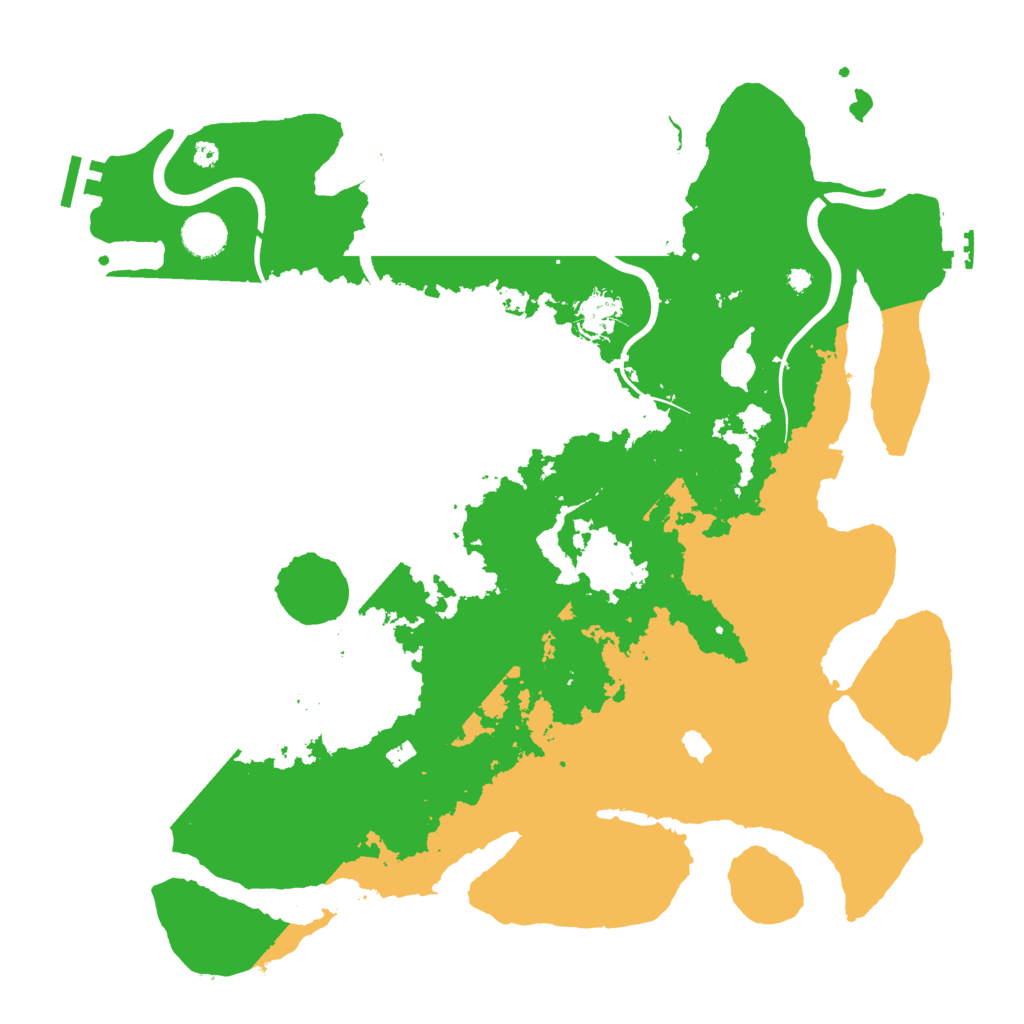 Biome Rust Map: Procedural Map, Size: 4000, Seed: 934255049