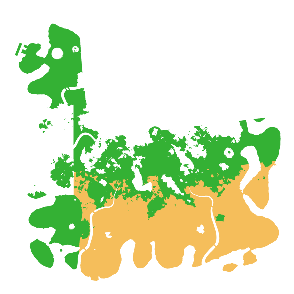 Biome Rust Map: Procedural Map, Size: 4500, Seed: 278533666